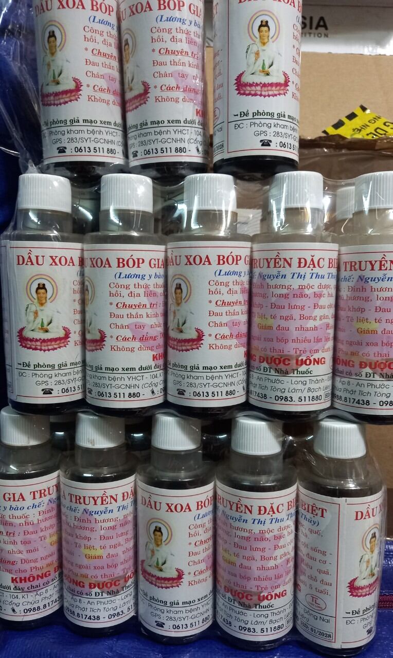 Dầu nóng xoa bóp cơ xương khớp đặc biệt hiệu quả, giữ nóng lâu