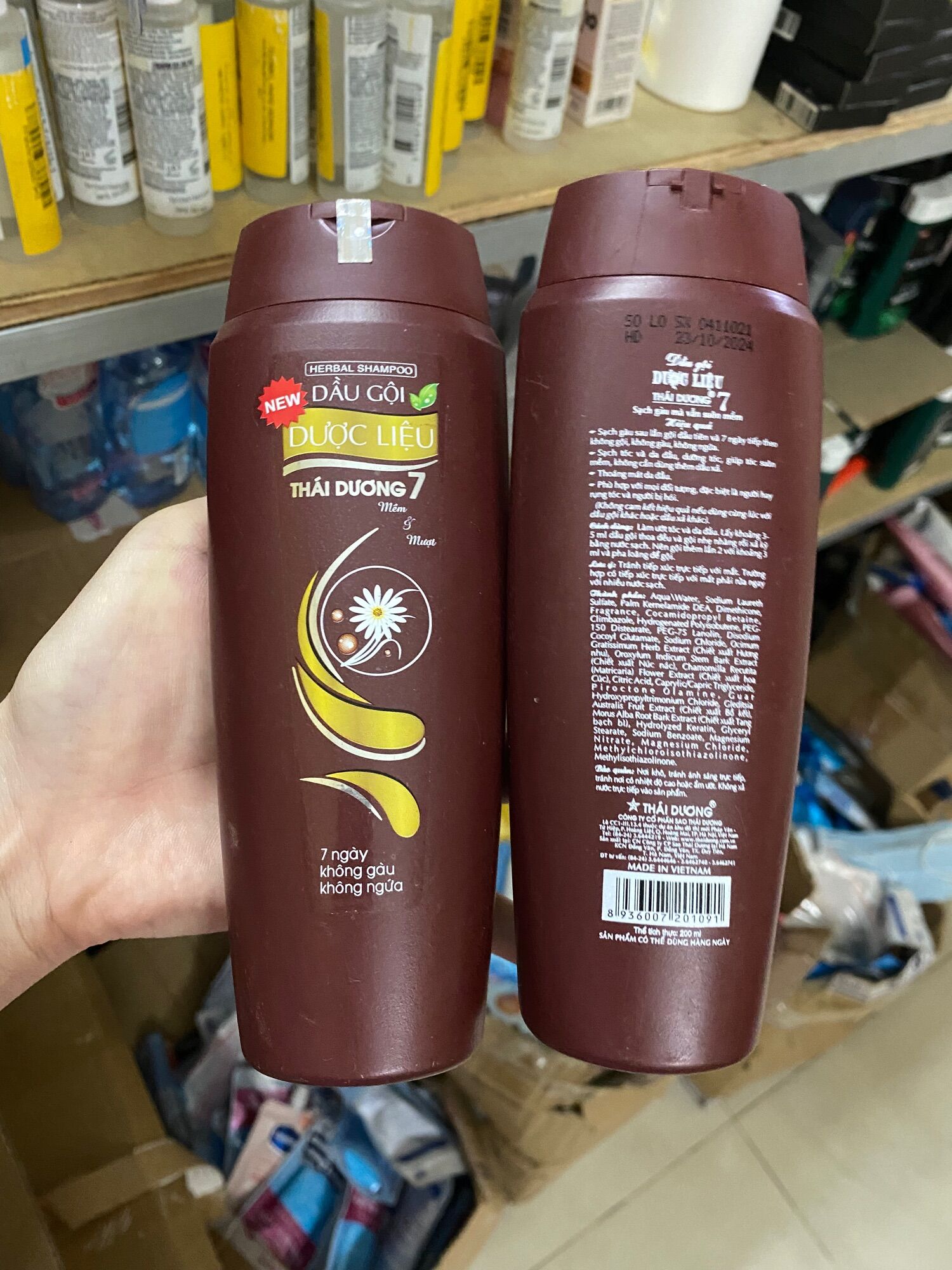 DẦU GỘI DƯỢC LIỆU THÁI DƯƠNG 7
