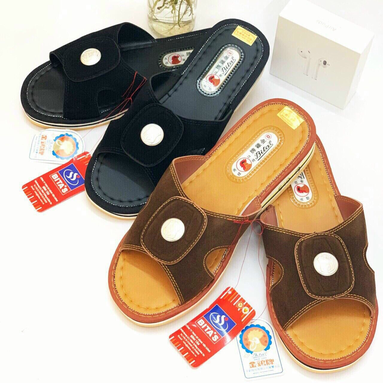 Dép nam ngang con gà, hiệu Bitas, dễ mang, bền, đẹp