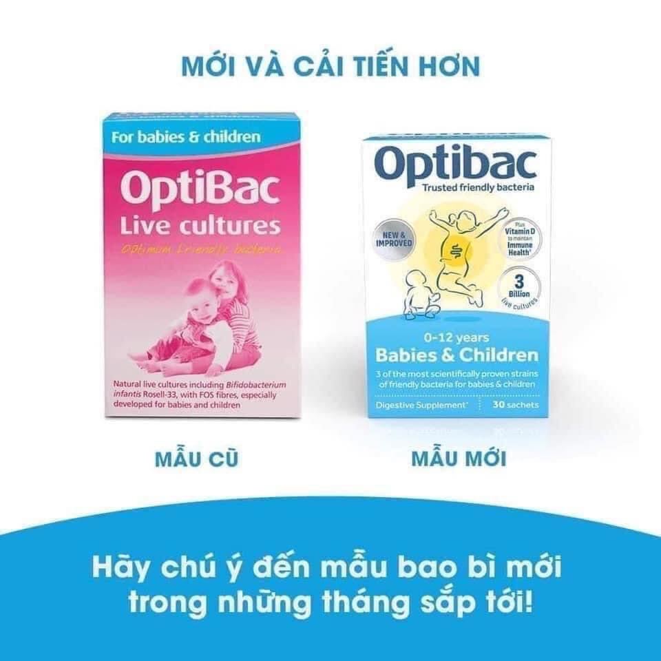 Men Optibac babies and childrend