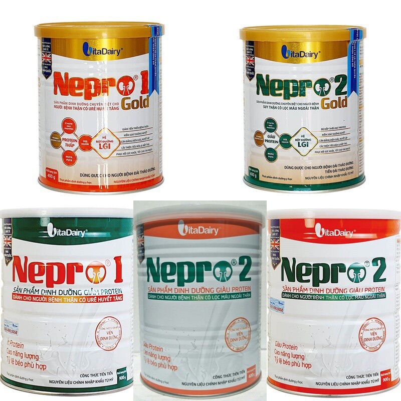 Sữa bột Nepro 1 900g dành cho người bệnh thận
