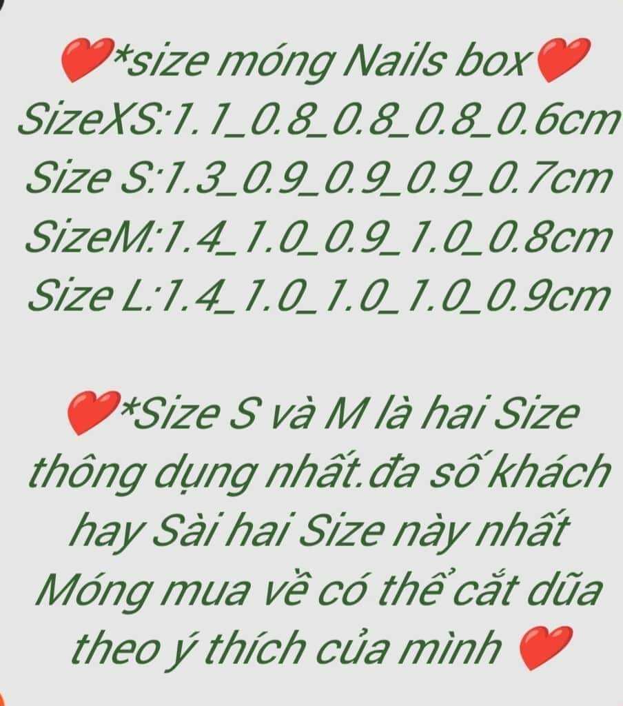 Nail box / Móng úp chân / khách đặt gui sz cho shop