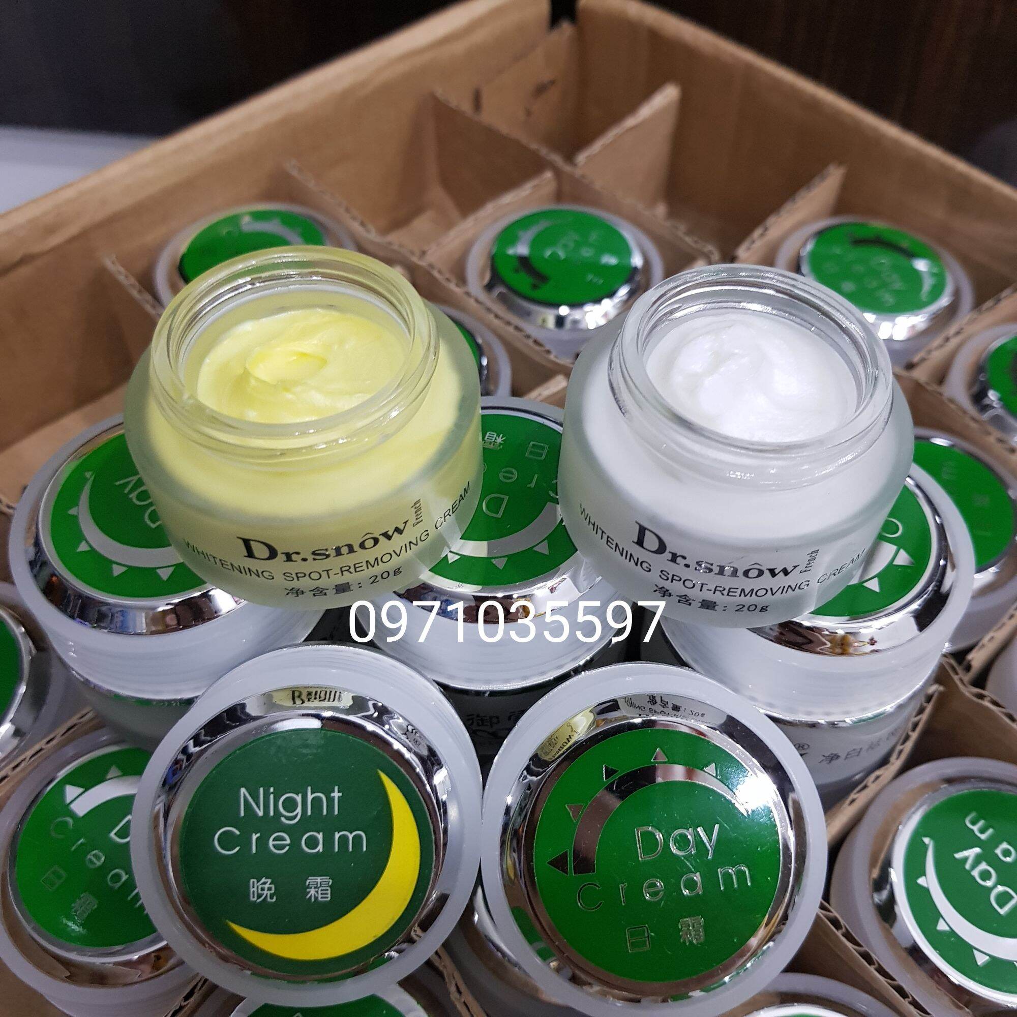 [ẢNH THẬT] [SẴN HÀNG] Kem vỗ bong nám Dr.snow, kem nám, kem làm mờ nám dưỡng trắng da giá rẻ