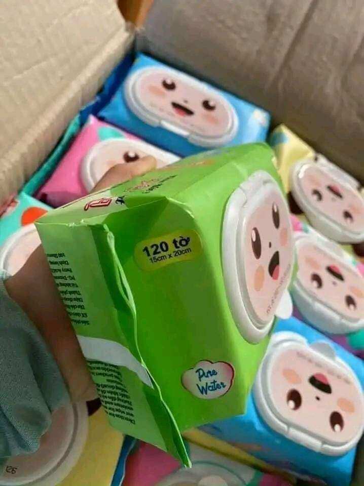 COMBO 10 GÓI KHĂN ƯỚT KHÔNG MÙI
