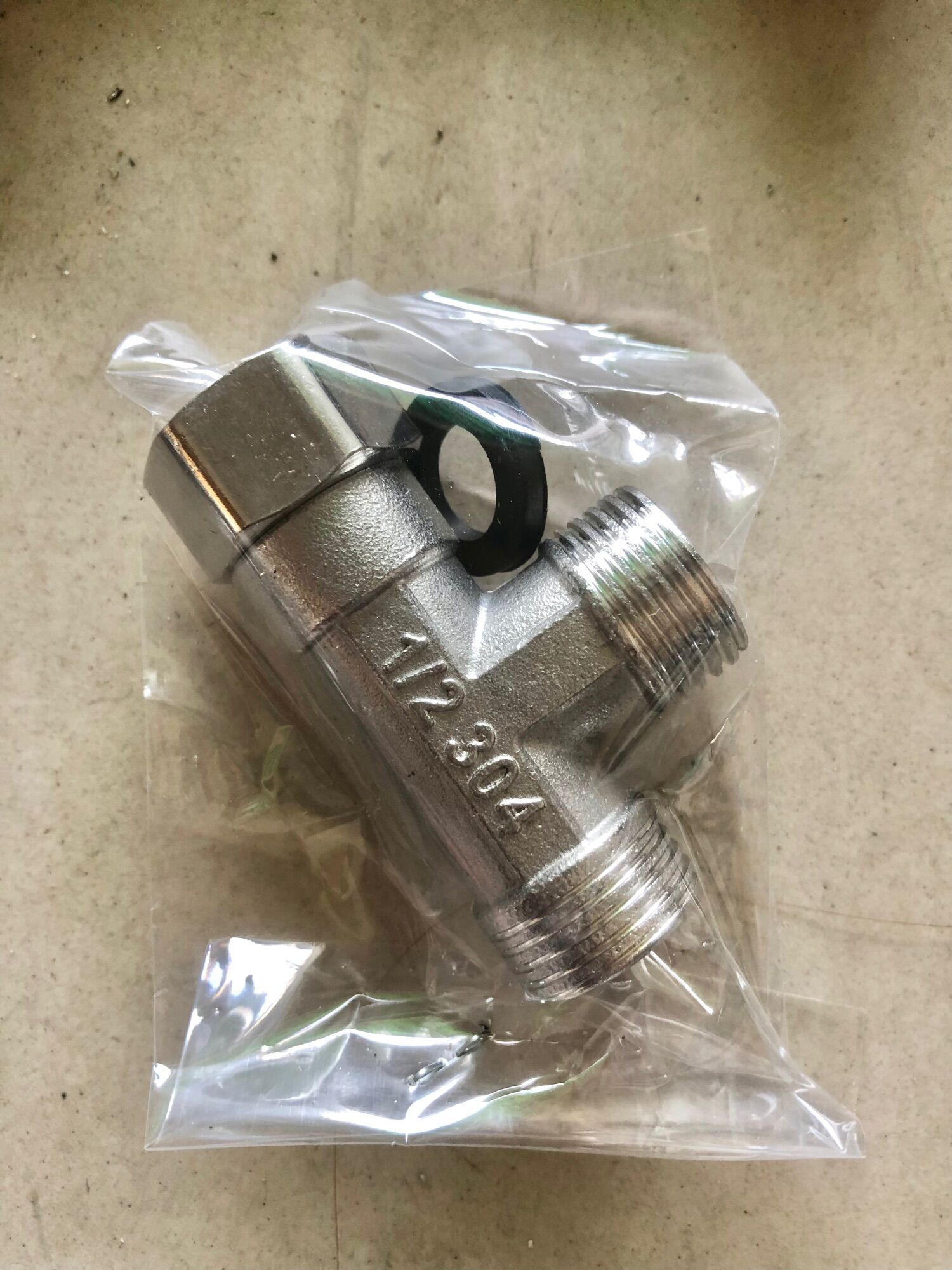 Tê cầu -Tê chia nước inox ren phi 21