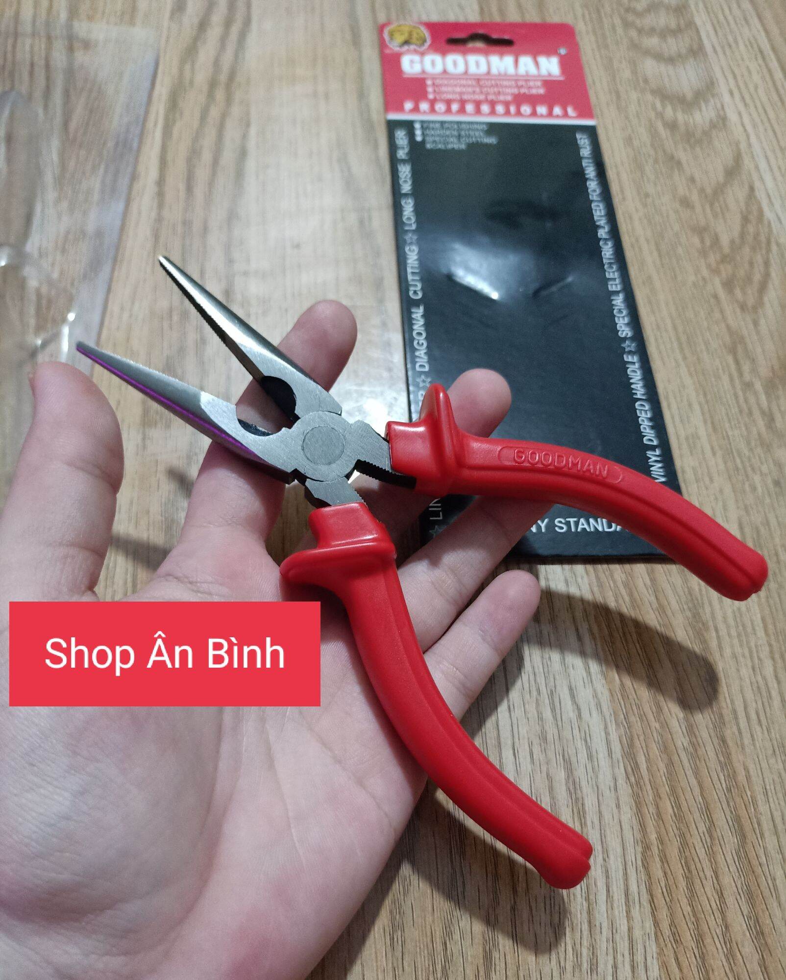 [Giá Hủy Diệt] Kìm 6 inch Nhọn Hiệu GOODMAN