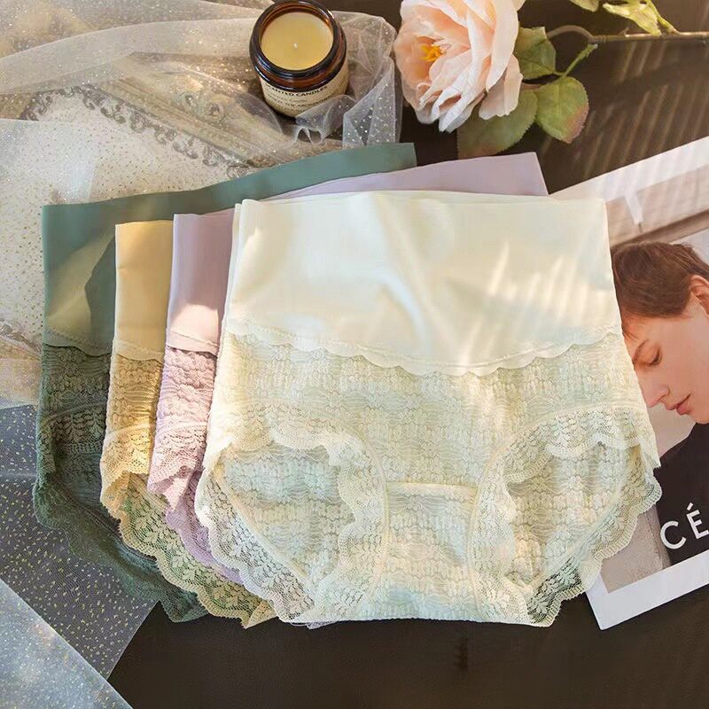 Sét 3 quần chip ren nữ cạp cao.quần lót nữ gen bụng