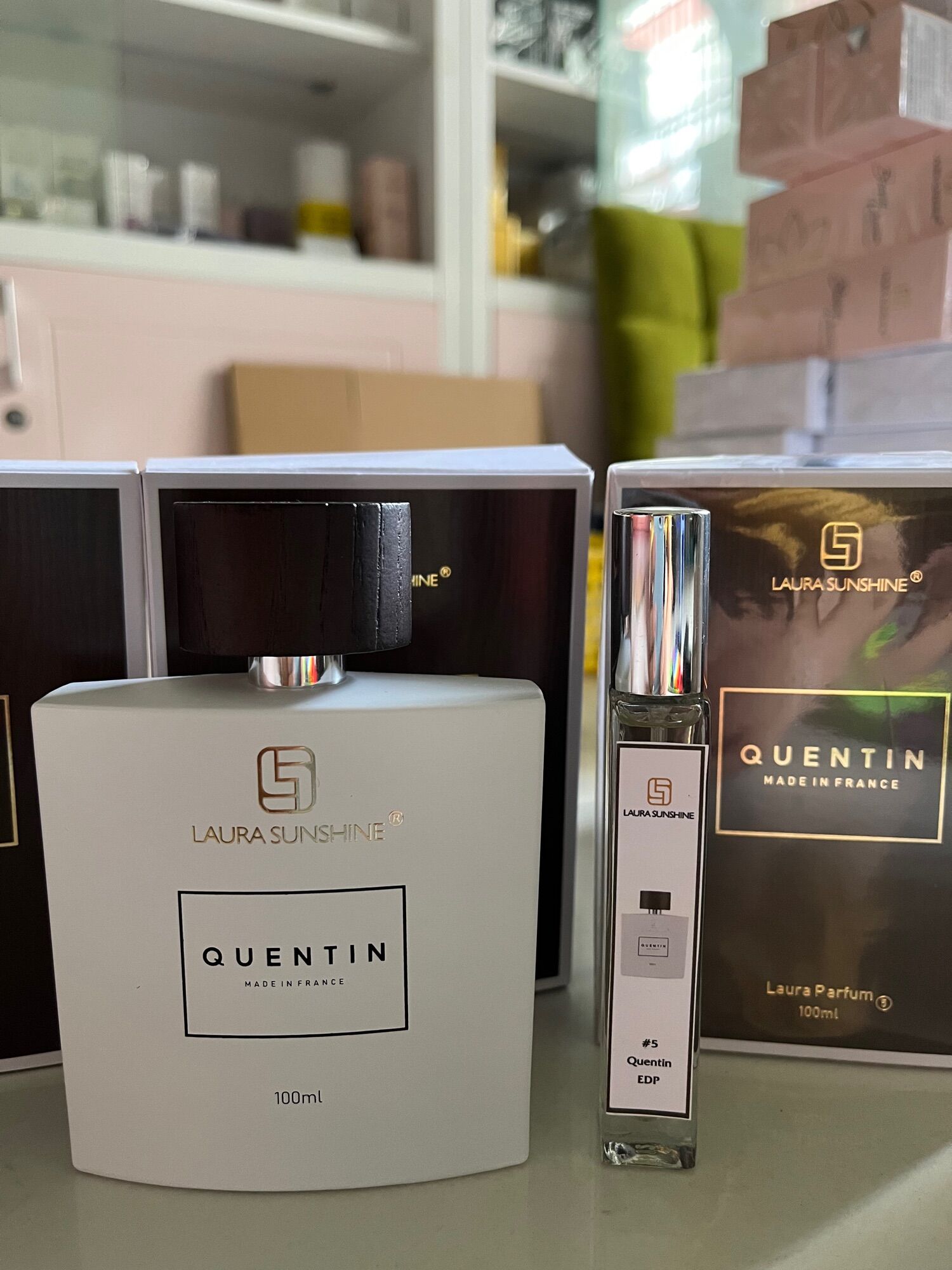 Nước hoa chiết No.5 Quentin 10ml Laura Paris