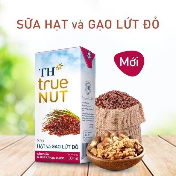 [HCM]Lốc sữa hạt TH true Nut 180ml × 4 hộp