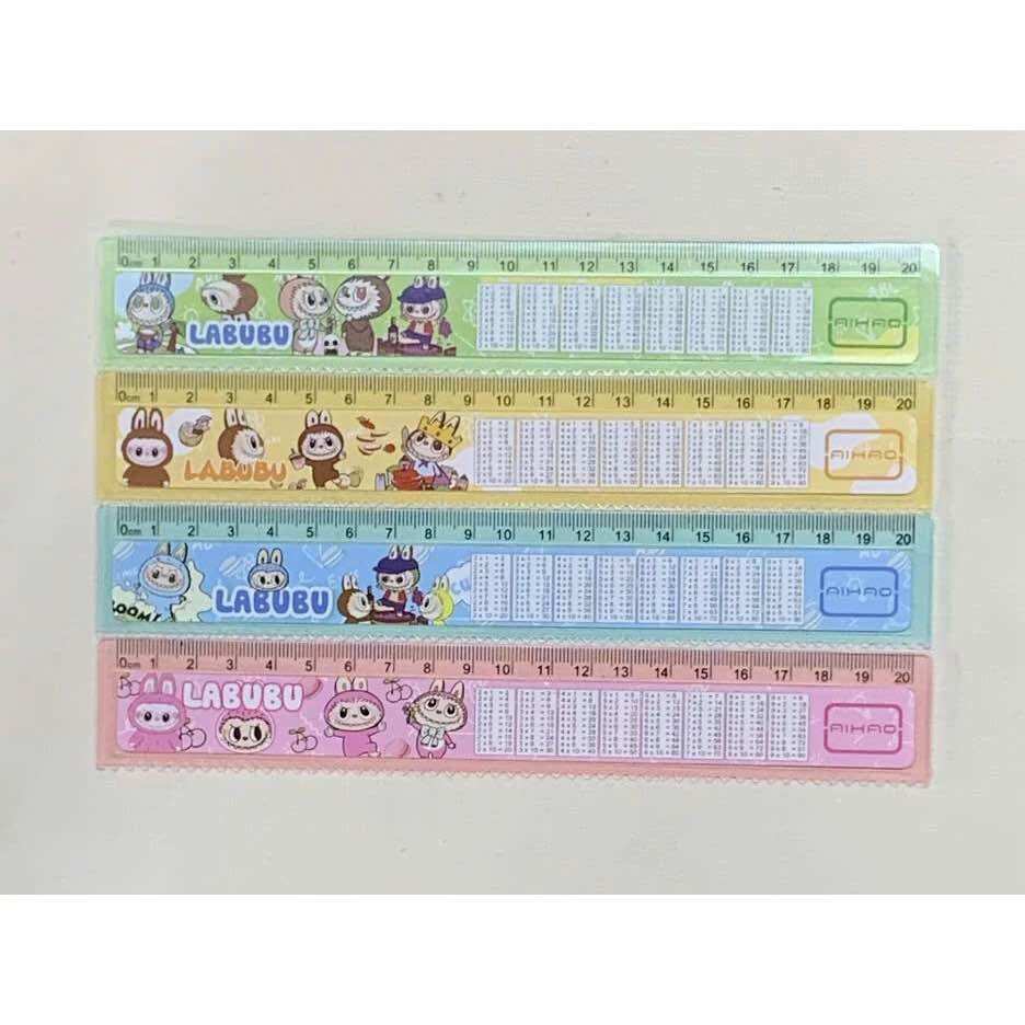 🧨Combo 10 Cây Thước HỌC SINH, 2 Loại (Dài 20cm)