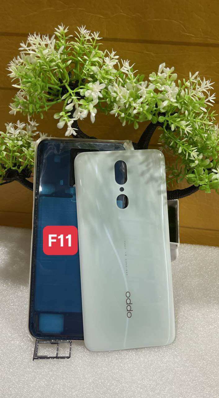 Vỏ Oppo f11 full bộ có luôn khay sim với kính camera sau hàng chuẩn giá tốt