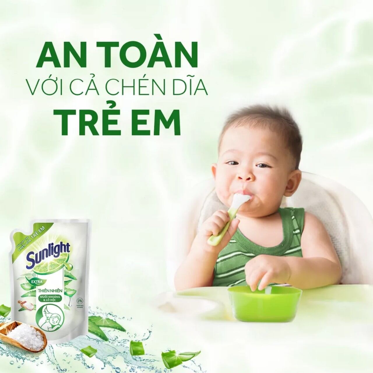 Nước rửa chén sunlight 3,3kg