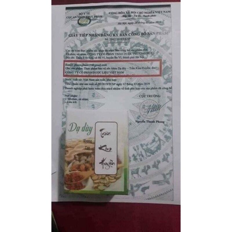 DẠ DÀY TRẦN KIM HUYỀN
