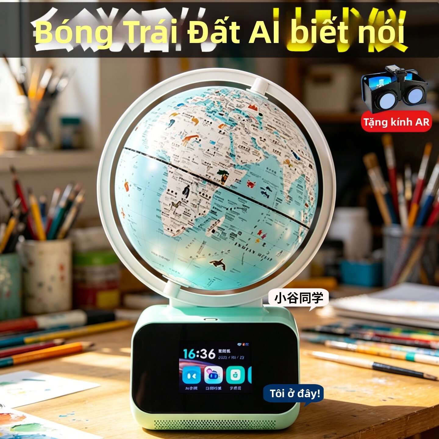 JINGDATOYS | Advanced AI Globe Toy