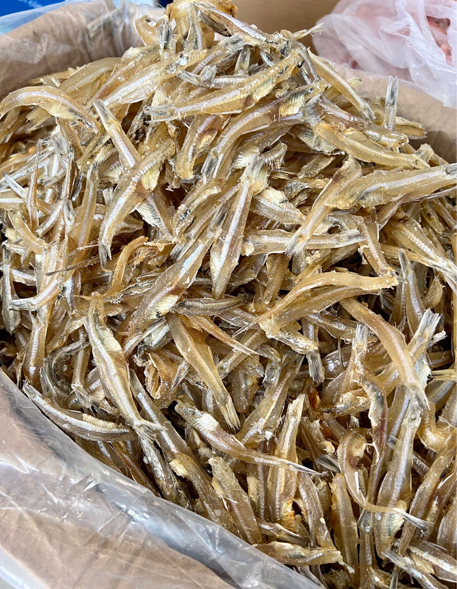KHÔ CÁ CƠM TẨM GIA VỊ , KHÔNG ĐẦU ( 500 GAM ) -