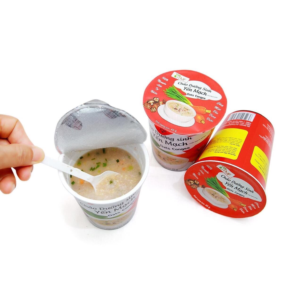 CHÁO DƯỠNG SINH YẾN MẠCH ĂN LIỀN