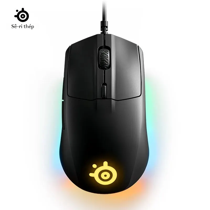 Steelseries đối thủ 3 có dây chuột chơi game truemove lõi cảm biến quang chuột với 8500 CPI RGB chiếu sáng 60 triệu nhấp chuột