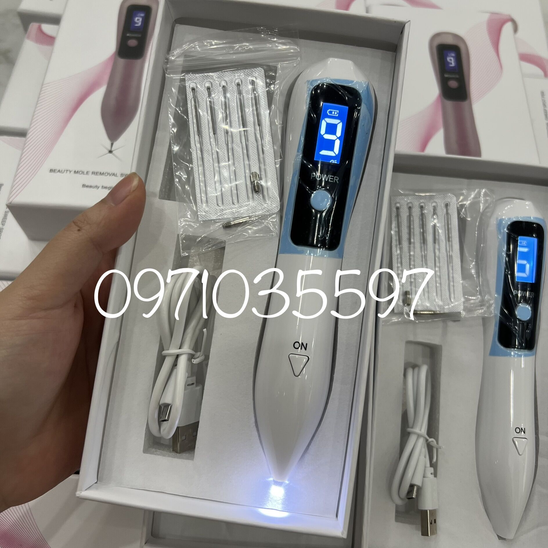 Máy cắt đốt nốt ruồi, mụn thịt, tàn nhang 9 cấp độ