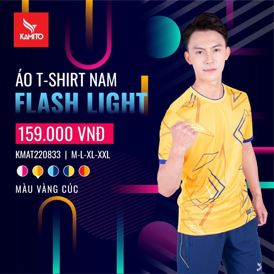 ÁO THỂ THAO NAM KAMITO