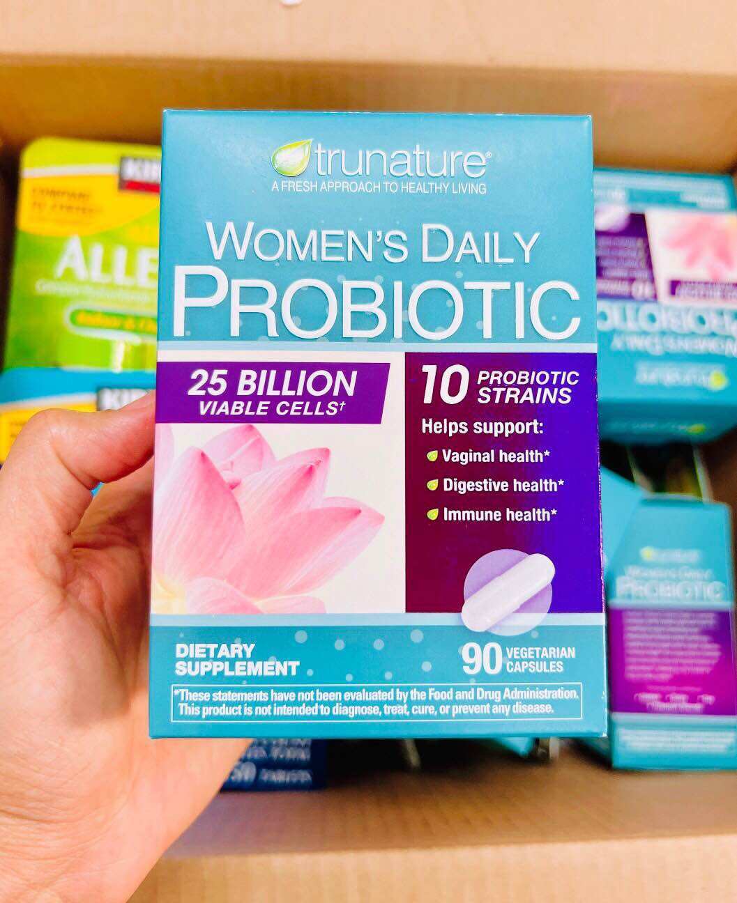 Men Vi Sinh Cho Phụ Nữ Trunature Women’s Daily Probiotic Mỹ