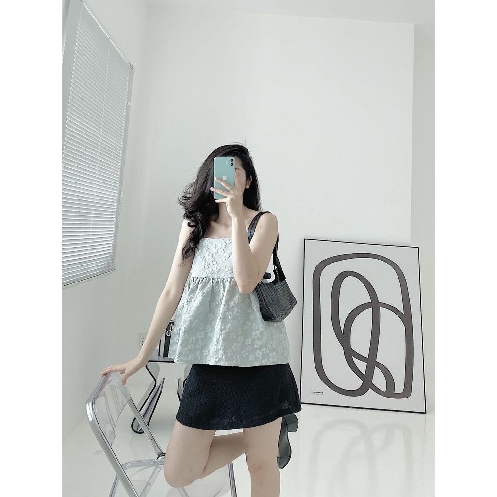 YU CHERRY | Áo nữ Laura Pattern Cami Top YA348