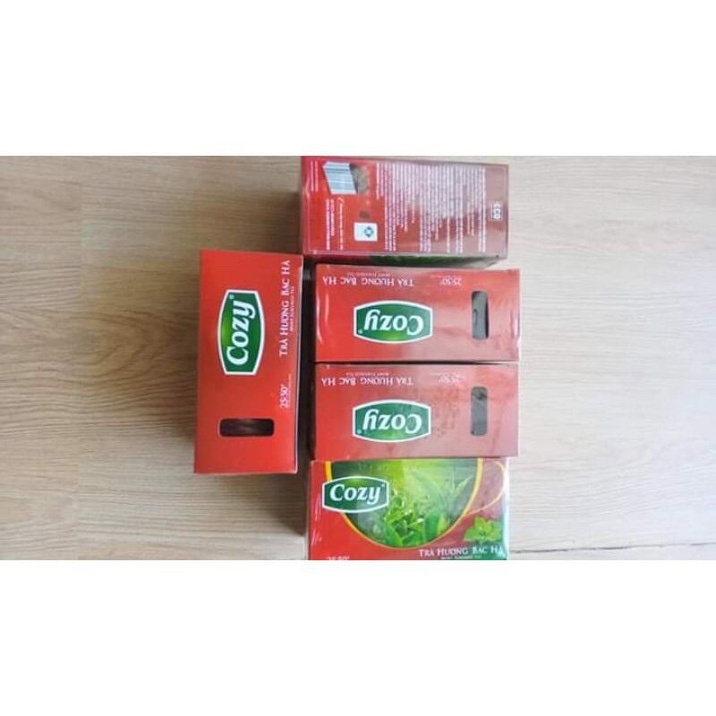 Trà đào túi lọc Cozy ( hộp 25 gói )