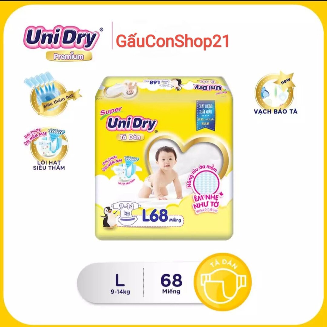 Tả dán size l chính hãng 68 miếng