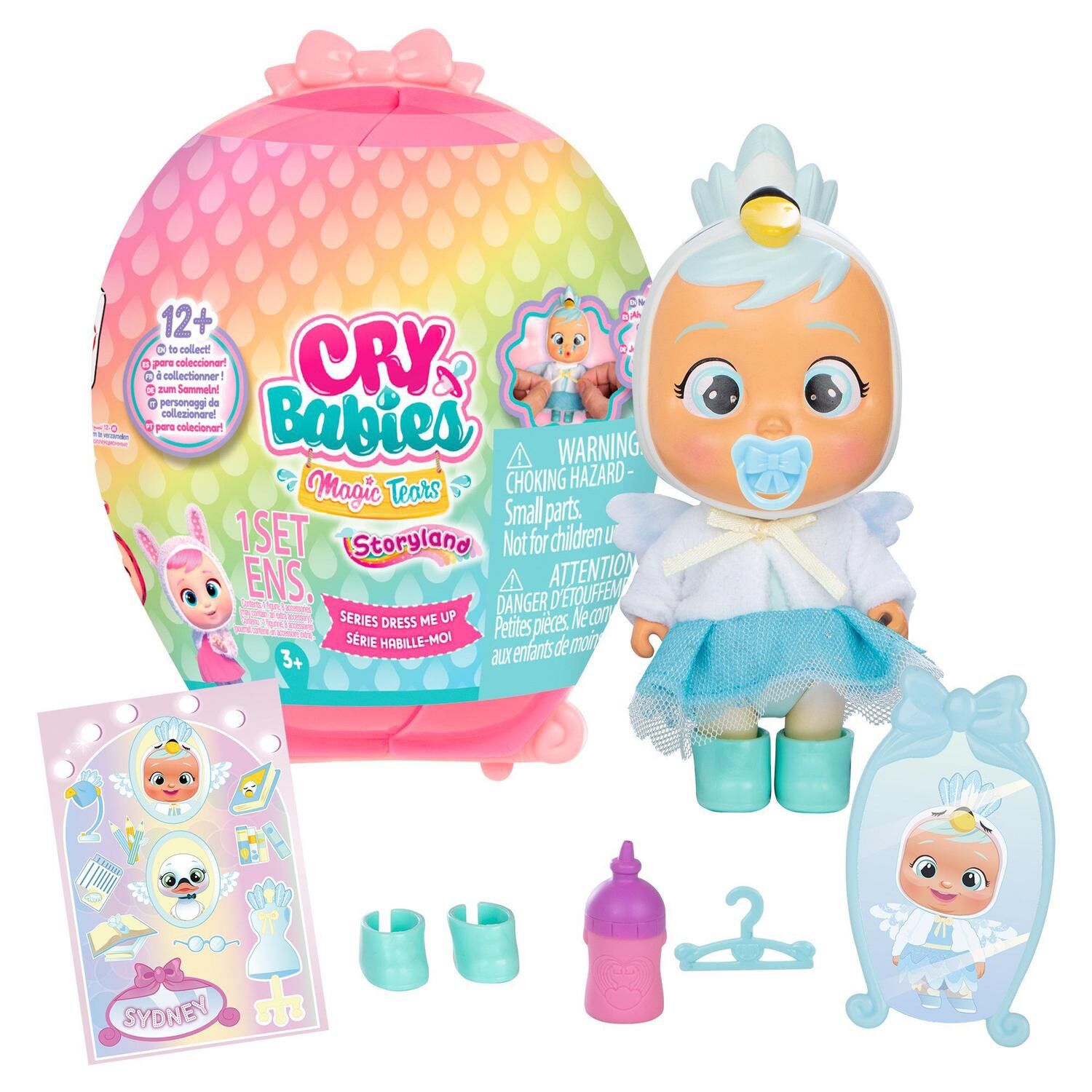 Đồ chơi cup búp bê khóc Cry Babies Magic Tears