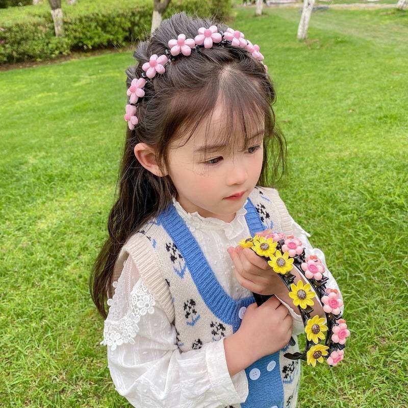 Cài tóc tiktok có kẹp tạo kiểu tóc siêu đáng yêu cho bé gái