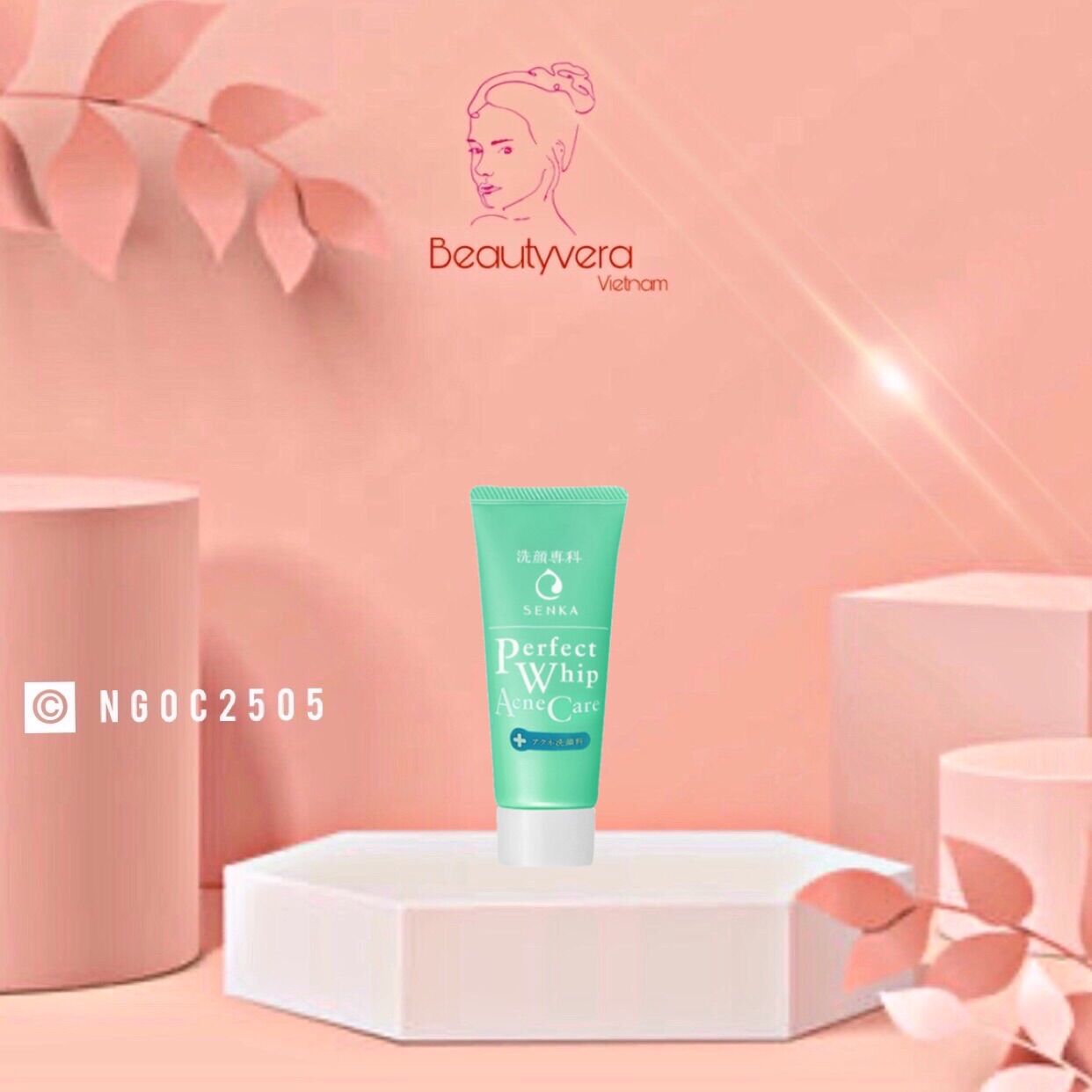 Sữa Rửa Mặt Senka Dành Cho Da Mụn 50G Perfect Whip Acne Care. Cam Kết Hàng Đúng Mô Tả Chất Lượng Đảm Bảo An Toàn Đến Sức Khỏe Người Sử Dụng