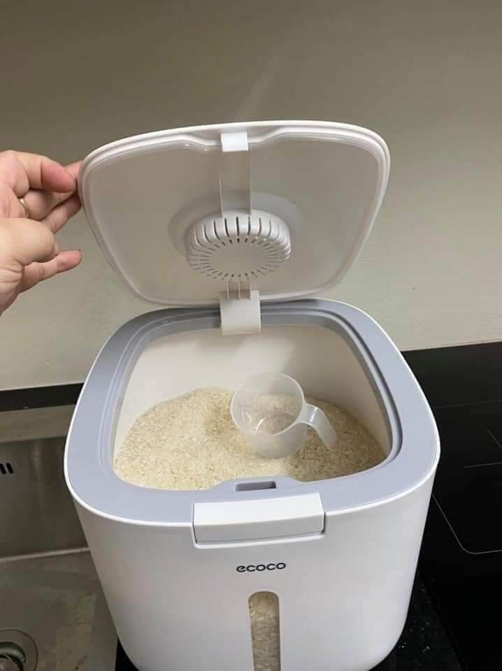 Thùng đựng gạo ecoco 10kg cao cấp
