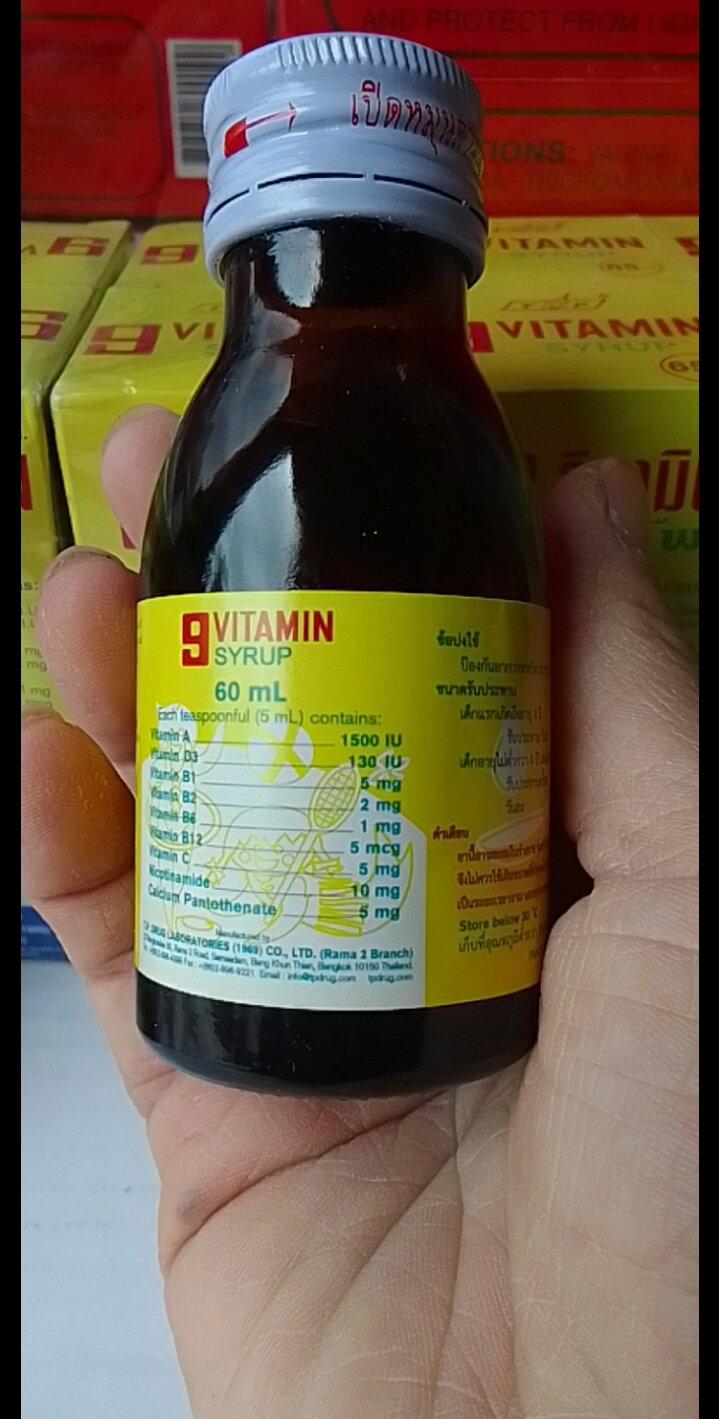 9 Vitamin TP tăng cân cho trẻ em dạng nước
