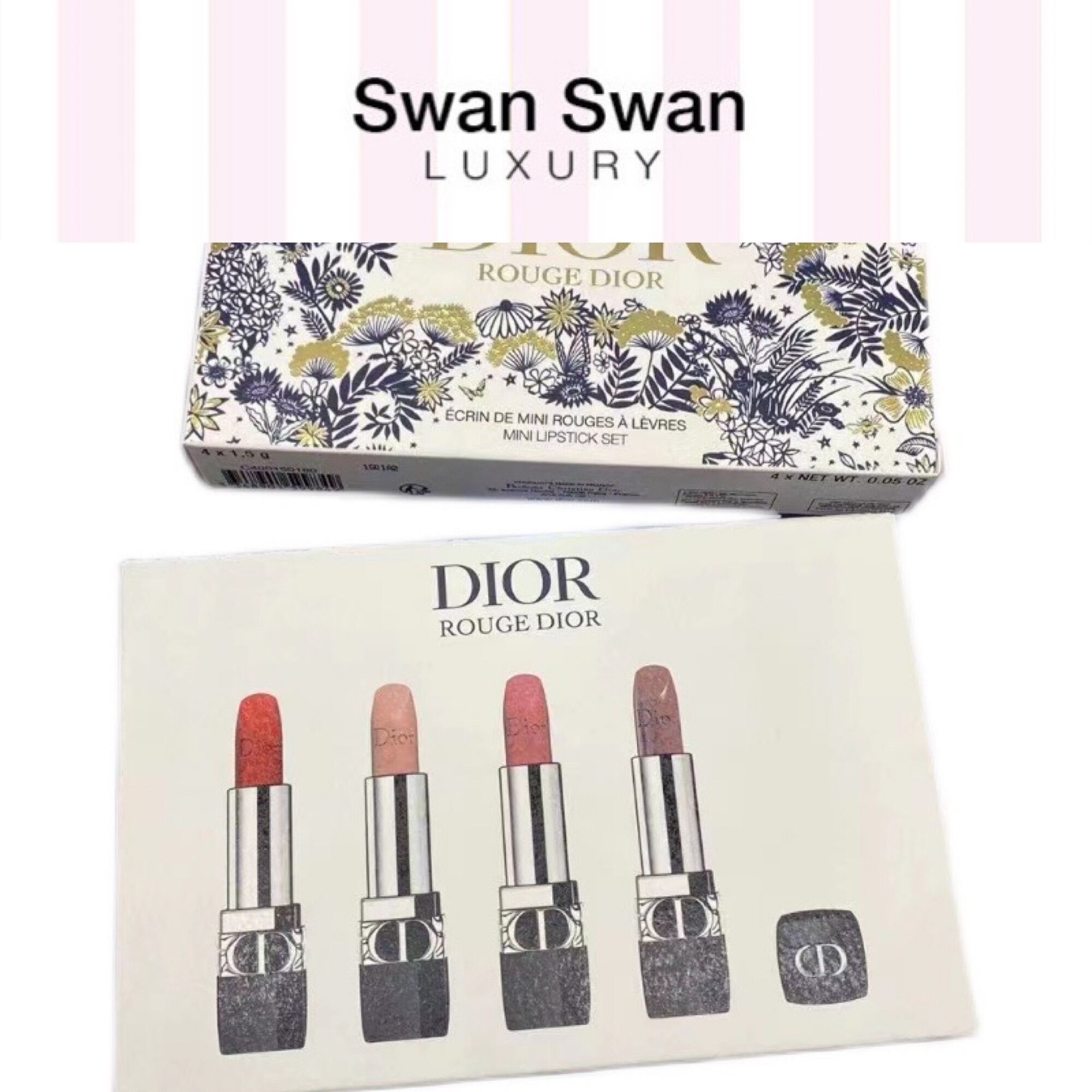 Set 4 Son Dior Rouge Màu Hot Nhất 1,5g
