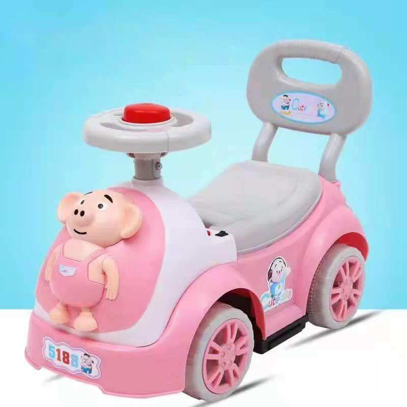 Xe chòi cho bé hình heo cưng