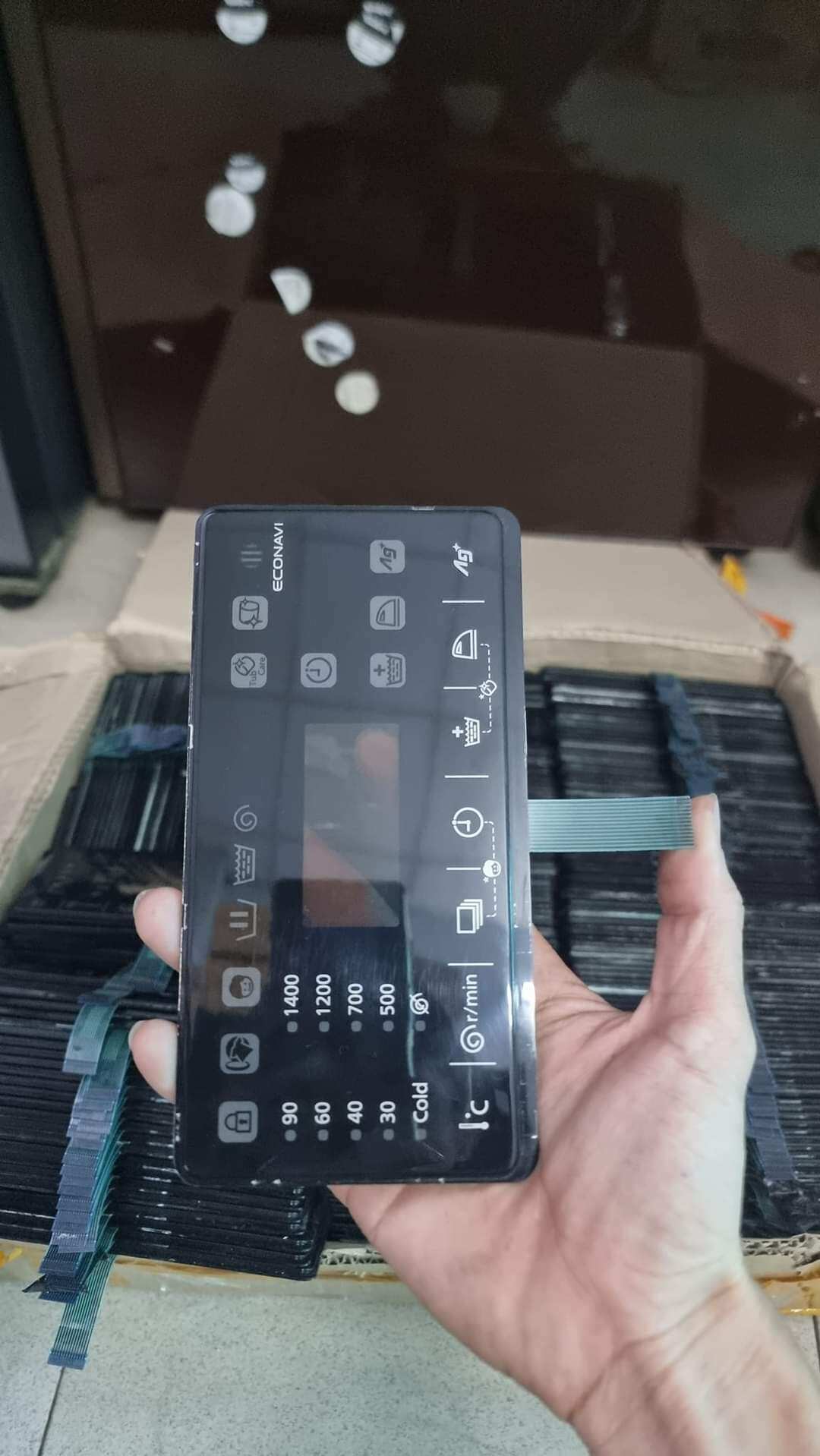 mặt kính và cảm ứng máy giặt Panasonic