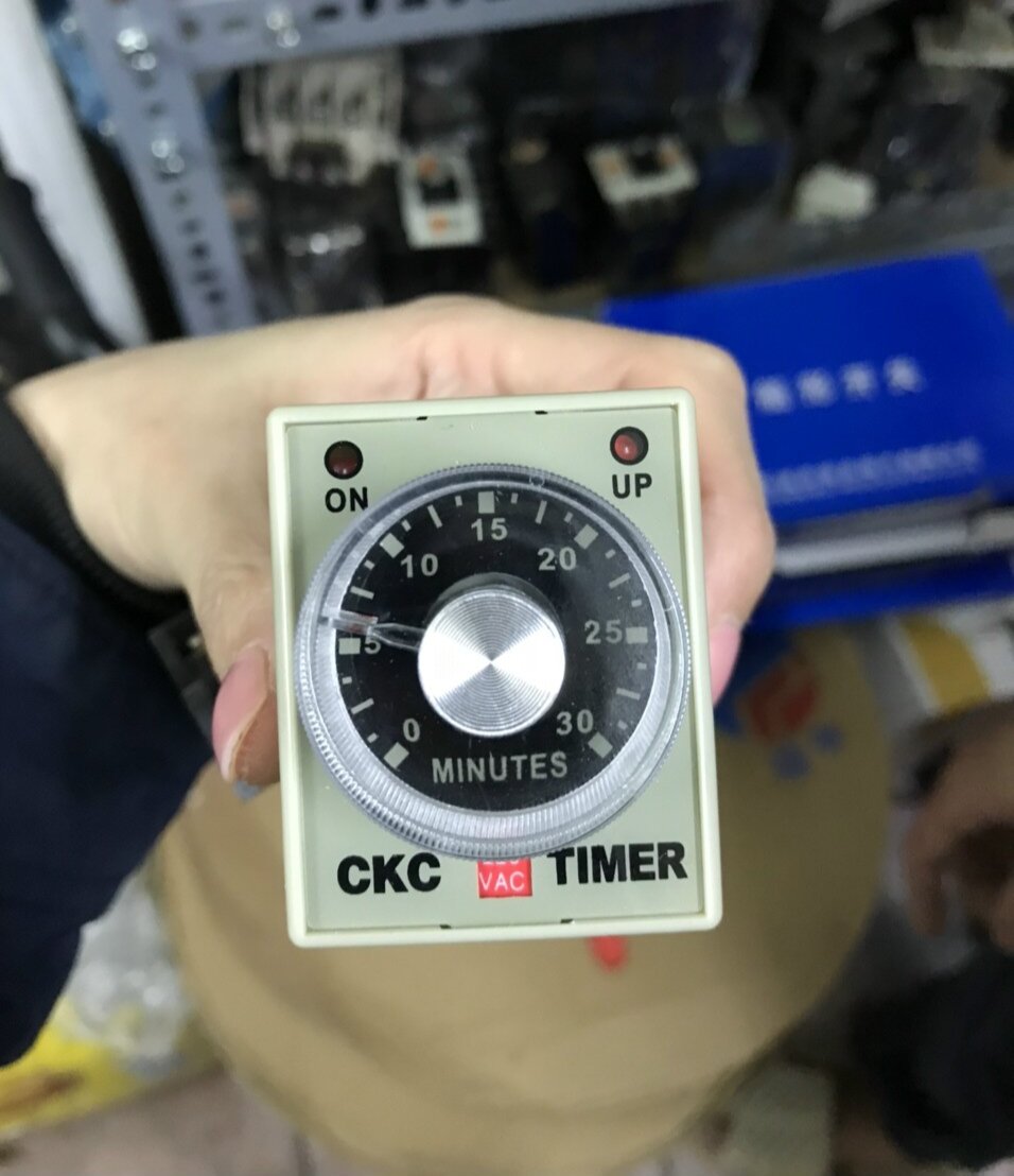 Rơ le thời gian AH3-3 CKCAGNL/CKC-Bộ timer 1s/10s/30s/60s