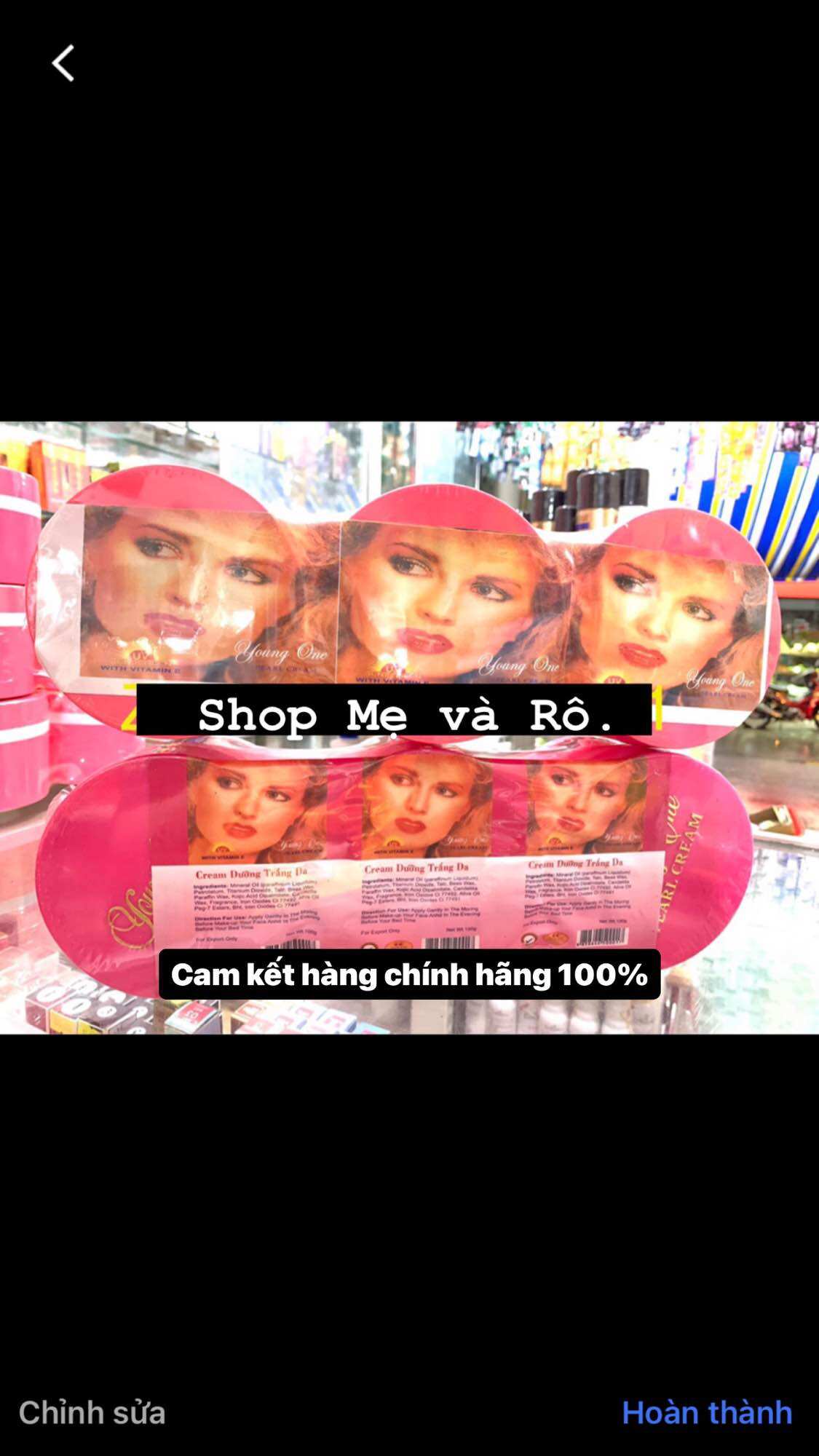 Kem cô gái tóc xù hủ đại trần 100g thái lan