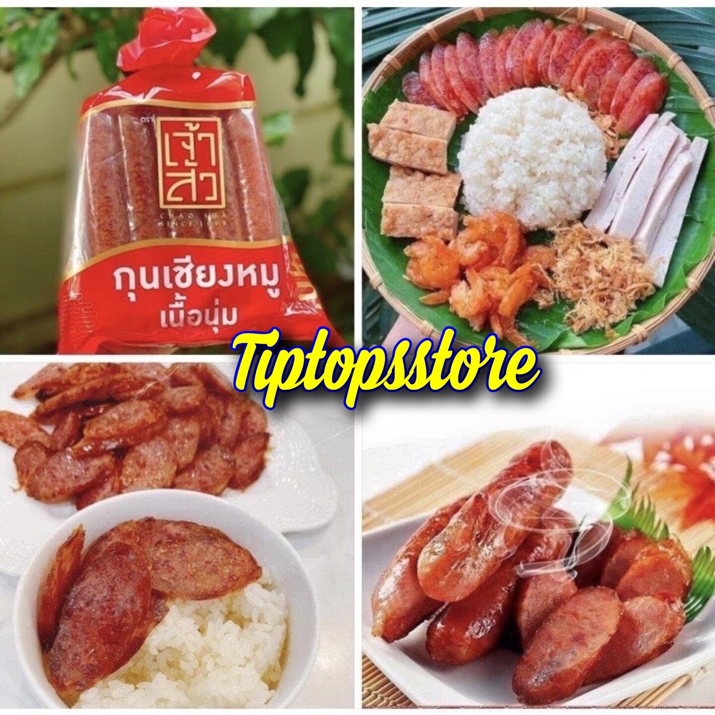 LẠP XƯỞNG TƯƠI CHAO SUA THÁI LAN (gói 900g)
