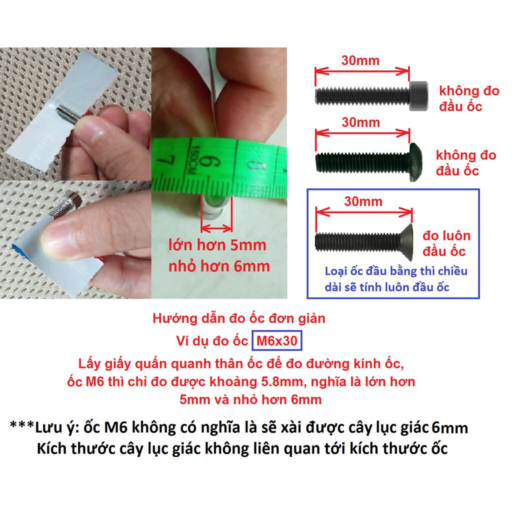 (HCM)Long đền INOX 304 M3 M4 M5 M6 M8 M10
