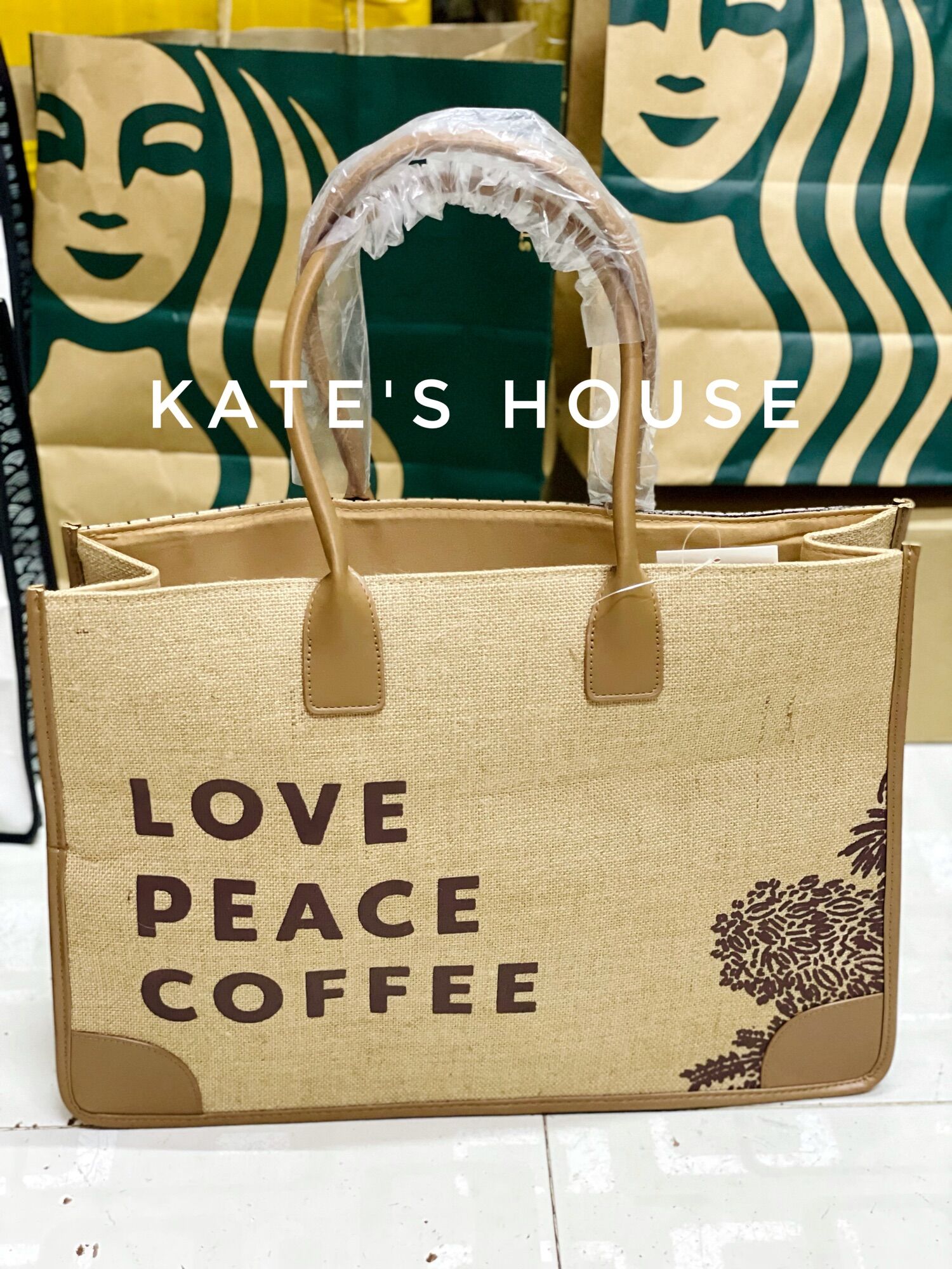 Túi xách Starbucks China 2021, kiểu dáng Classic