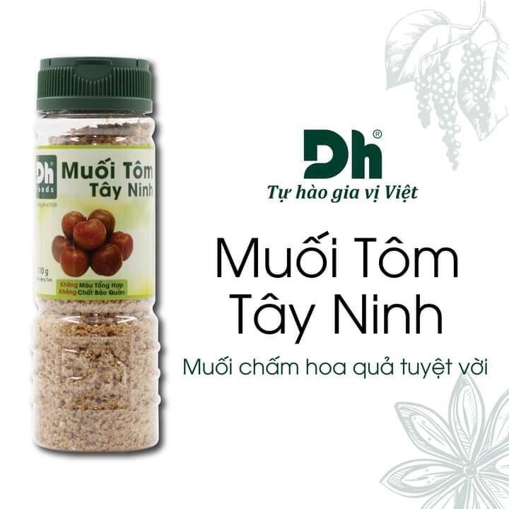 MUỐI TÔM TÂY NINH Dh Foods SIZE TRUNG 80g