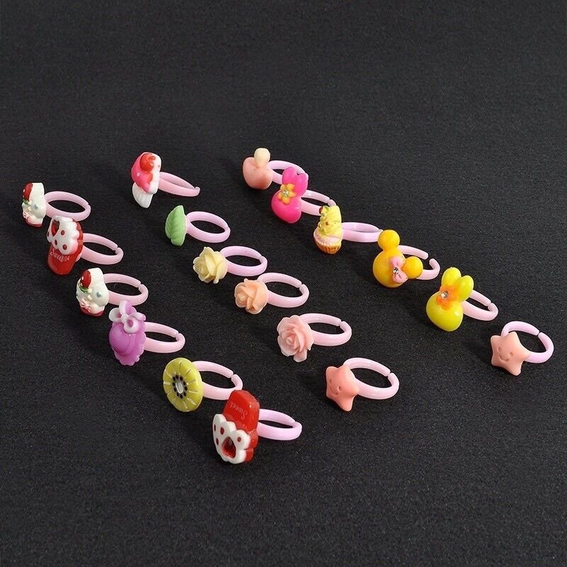 💗Set 10 Chiếc Nhẫn em bé, Nhiều Mẫu xinh lung linh
