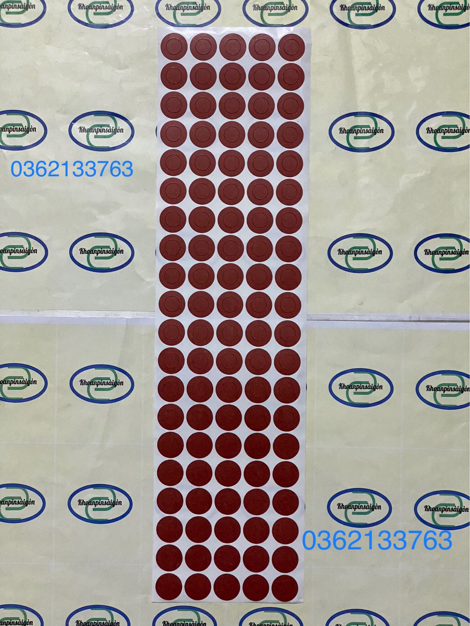 Tấm dán cực + pin li-ion 21700