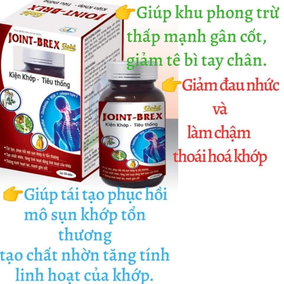 KIỆN KHỚP TIÊU THỐNG JIONT - BREX bổ khớp, dưỡng khớp, thông kinh hoạt lạc, giảm đau tê nhức xương khớp, tê bì chân tay, đau mỏi cổ vai gáy