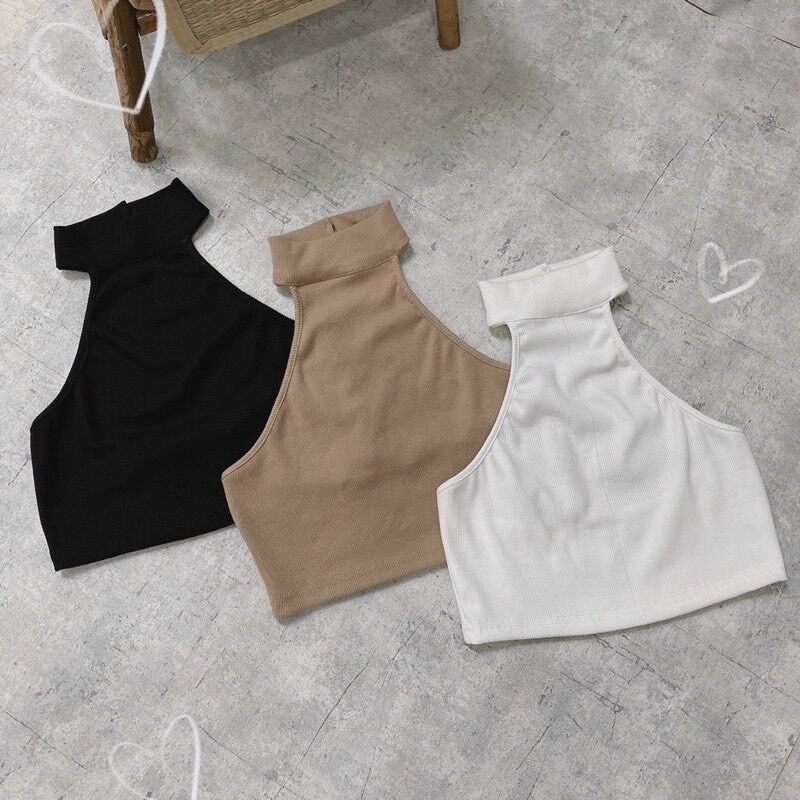 Áo croptop yếm hở lưng