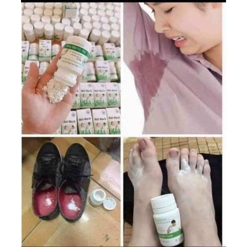 Trị hôi nách hôi tay chân