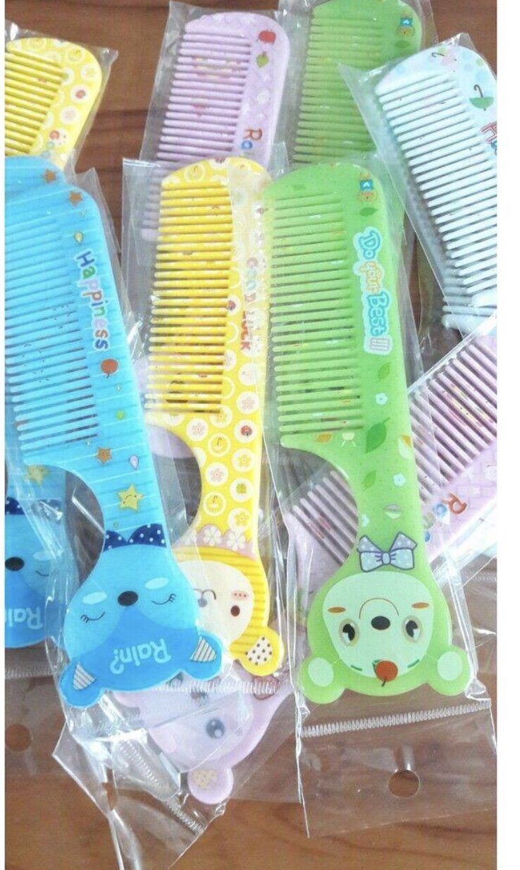 🔥Combo sỉ_ 50 cái Lược NHỎ, Hình Mèo ( dài 14cm)