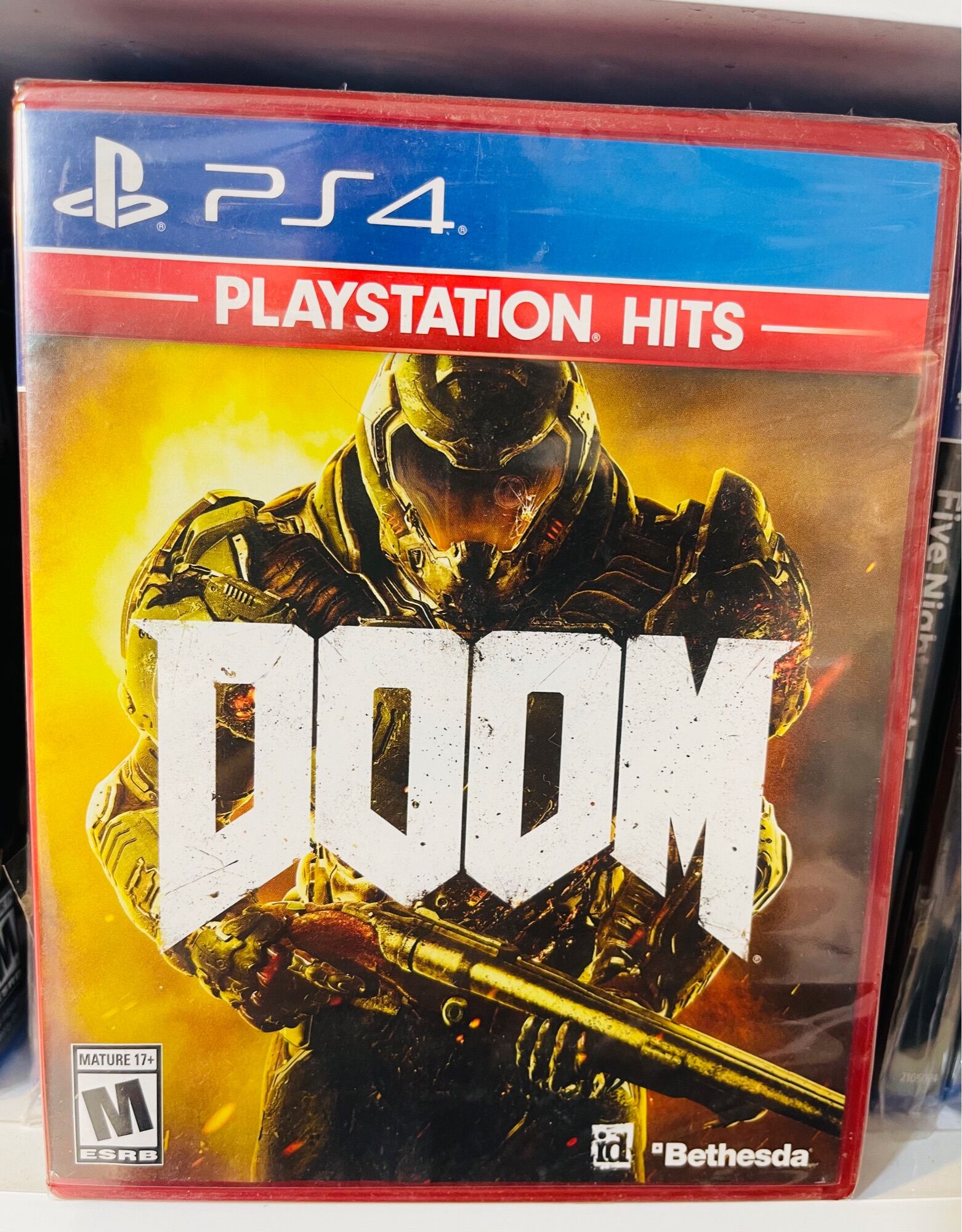 Đĩa game ps4 : doom