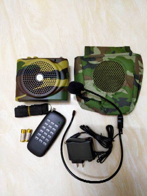 Ws 998 Bird Calling Speaker with Bluetooth Remote Control Loud Sound