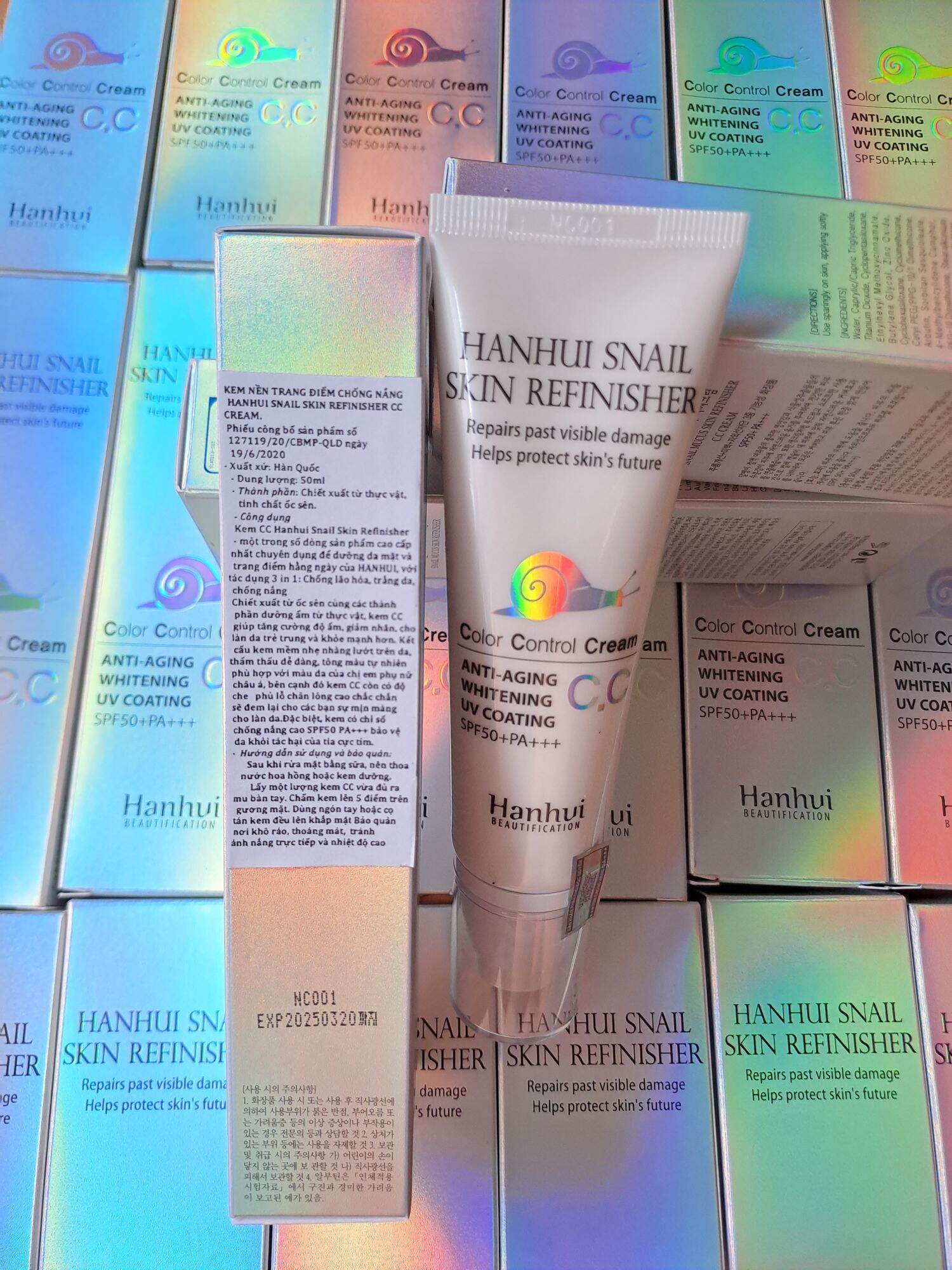 Kem nền chống nắng cc cream Hanhui